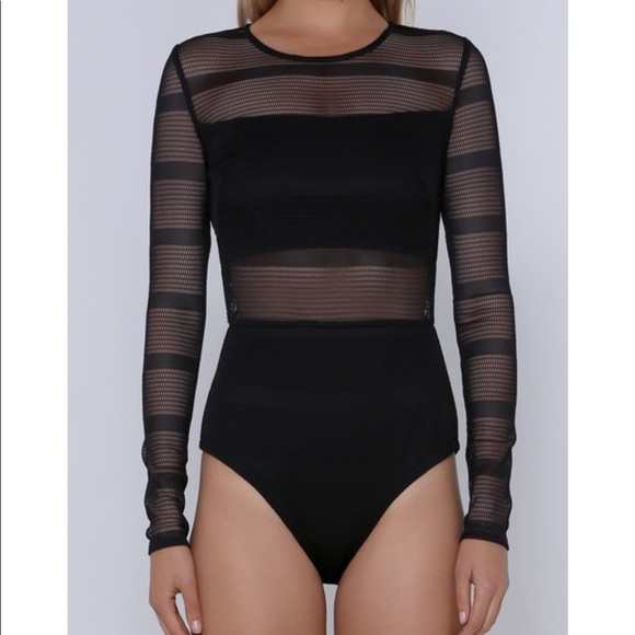 Thick mesh bodysuit XS - Picture 3 of 4